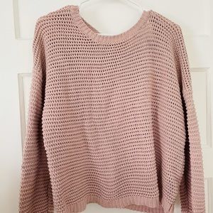 Women’s Aeropostale Pink Knit Sweater